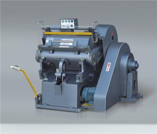 Handmatige kreuk- en snijmachine