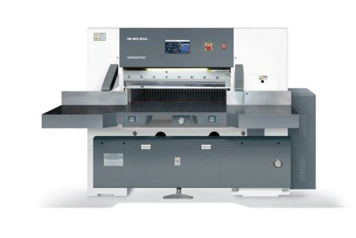 Enkele hydraulische papiersnijmachine